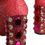 Thumbnail: Pink Crystal Lurex Fantasy High Boots Shoes