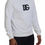 Thumbnail: White Logo Cotton Crew Neck Pullover Sweater