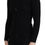 Thumbnail: Black Button Down Slim Cardigan Wool Sweater