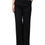 Thumbnail: Black Cashmere Mid Waist Women Boot Cut Pants