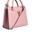 Thumbnail: Pink Small Top Handle Grainy Calf Leather Crossbody Bag