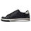 Thumbnail: Black Leather Crown Milano Men Sneakers Shoes