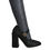 Thumbnail: Black Crystal Mary Janes Booties Shoes