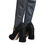 Thumbnail: Black Crystal Mary Janes Booties Shoes