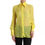Thumbnail: Yellow Long Sleeve Button Down Blouse Top