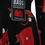 Thumbnail: Black Sicily Bag Print Flared Midi Dress