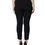 Thumbnail: Black Viscose High Waist Tapered Pants