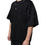 Thumbnail: Black Polyester Necklace Embellished T-shirt
