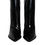 Thumbnail: Black Patent Leather Pointed Ankle Boots Shoes