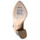 Thumbnail: Beige Leather Mary Janes Embellished Shoes