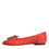 Thumbnail: Coral Lace Crystal Ballet Flats Loafers Shoes