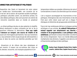 Pour une insurrection artistique et politique !
