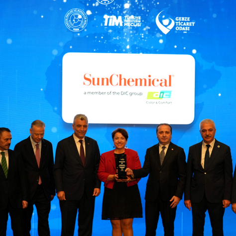 Sun Chemical, “İhracatın Liderleri” Ödülüne Layık Görüldü