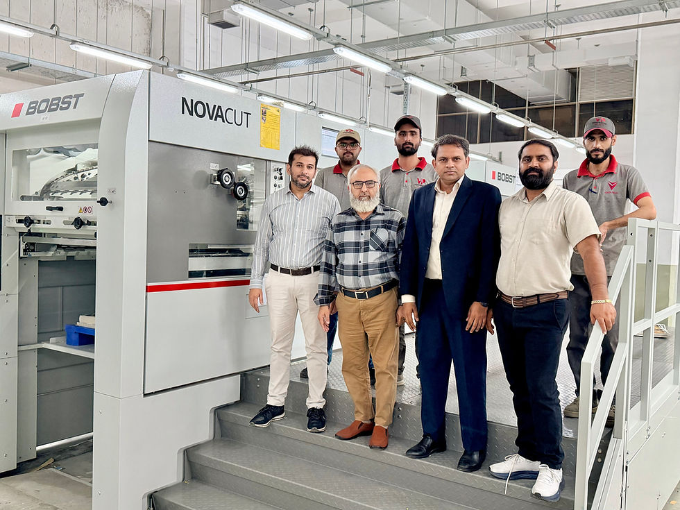 Vision Foods & Packaging, BOBST NOVACUT ve NOVAFOLD yatırımlarıyla üretim kapasitesini güçlendiriyor