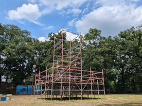 2024櫓が完成しました