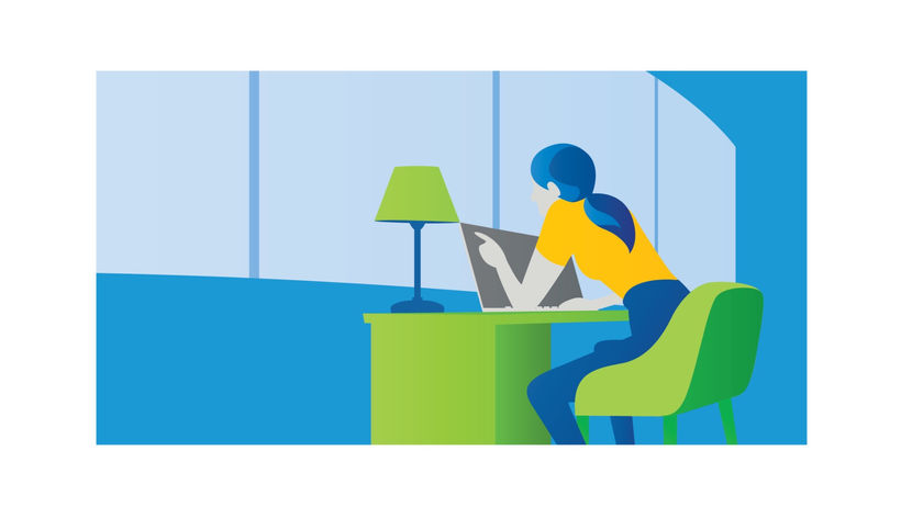 On brand illustration.