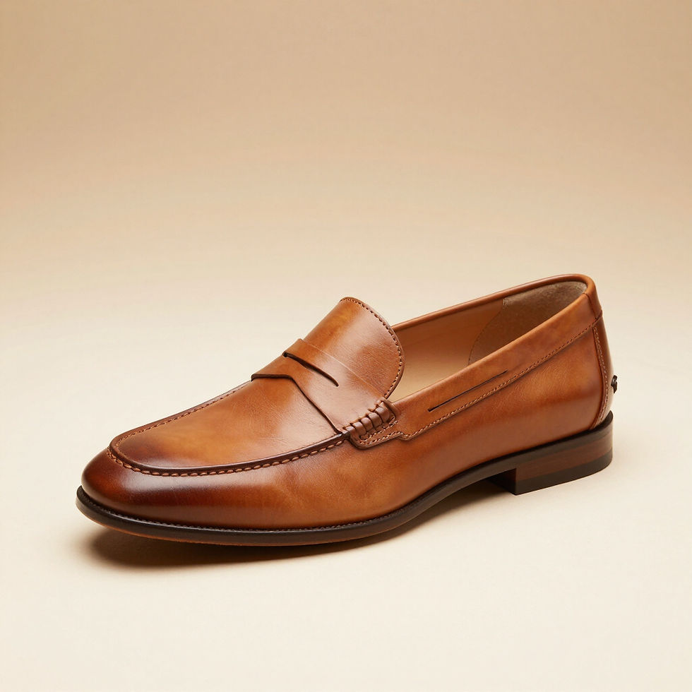 Warm Tan Loafer monochrome variant