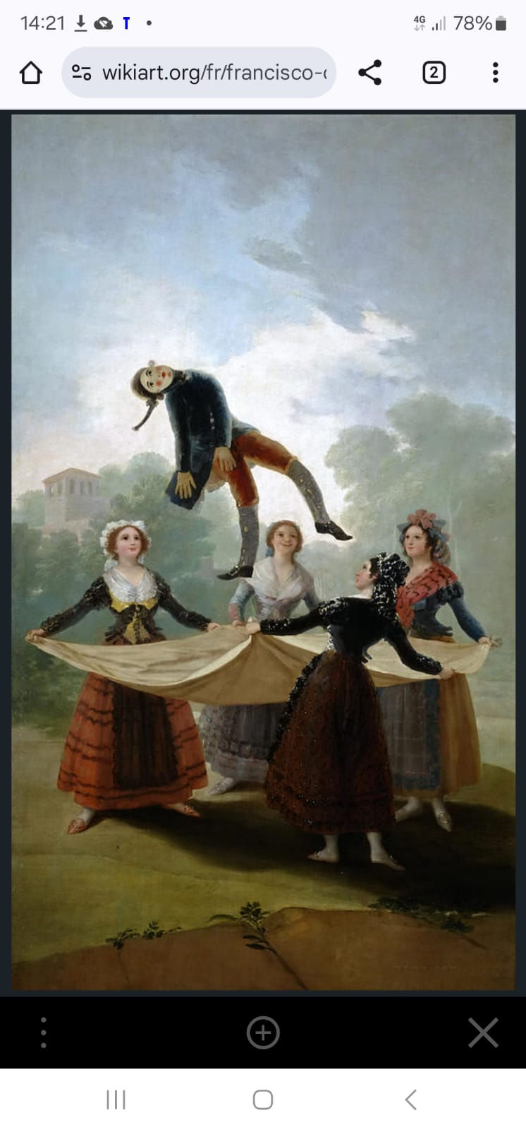 Goya. Le mannequin de paille 1791-1792