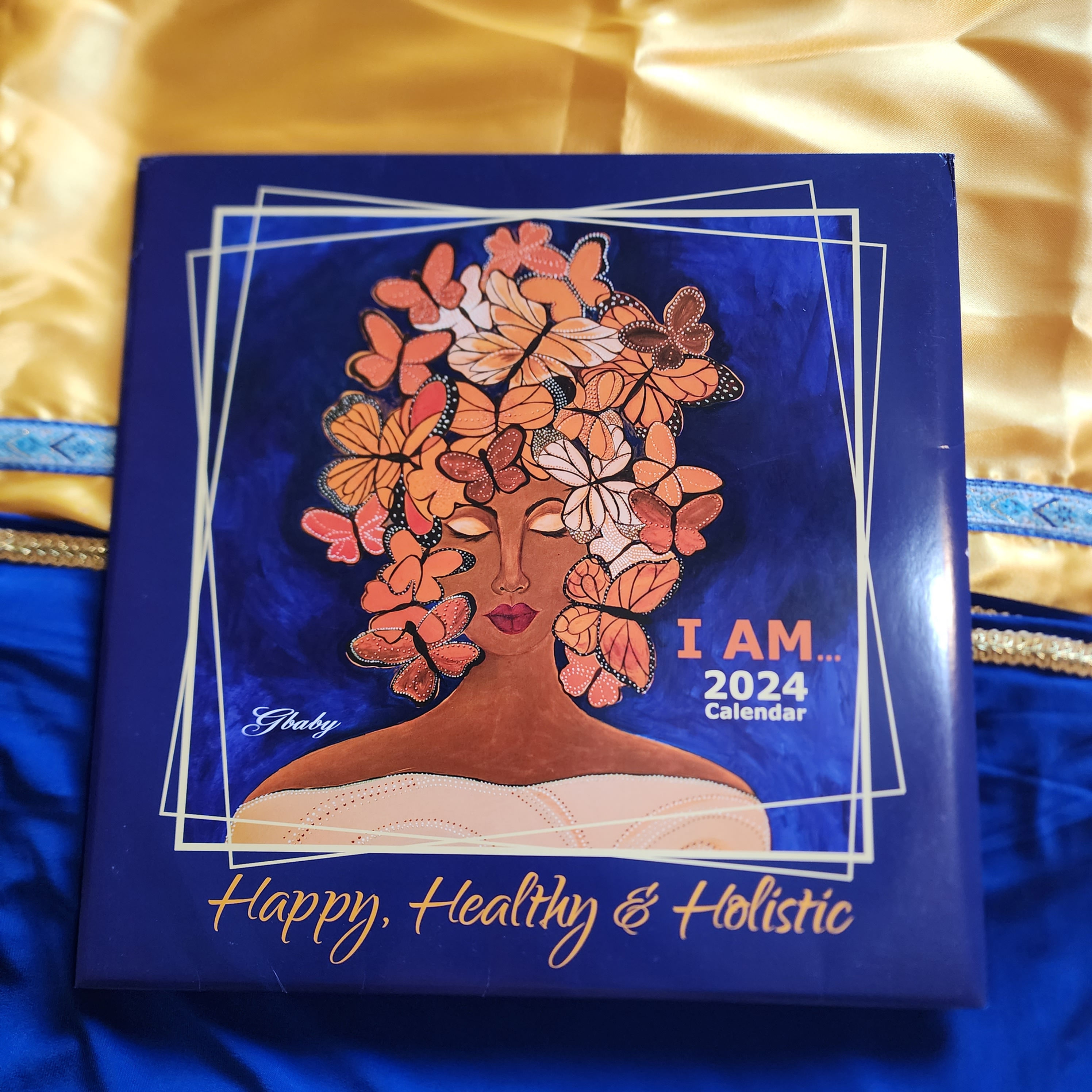 2024 Wall Calendar – I am Happy, Healthy, & Holistic