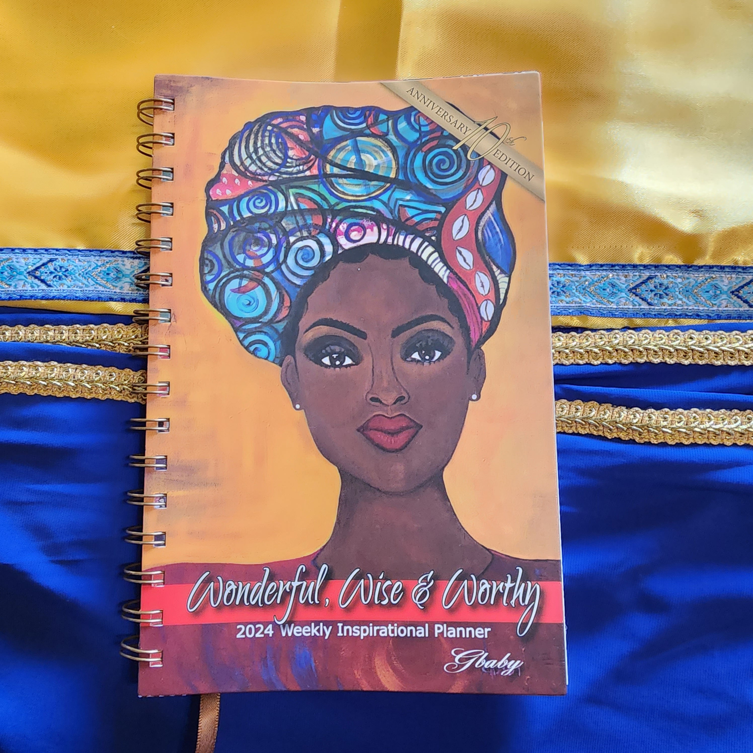 2024 Weekly Inspirational Planner - Wonderful, Wise, & Worthy