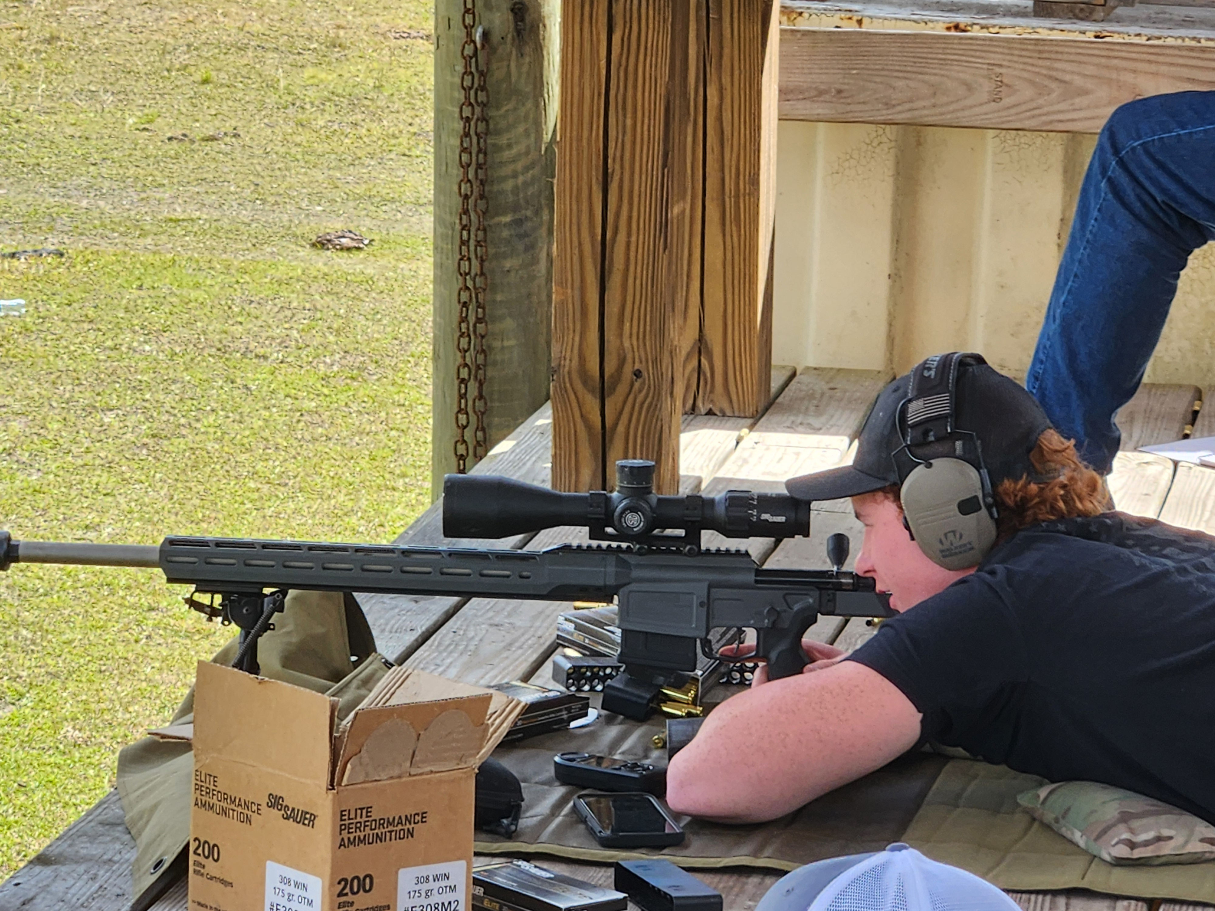 Long range Rifle Training