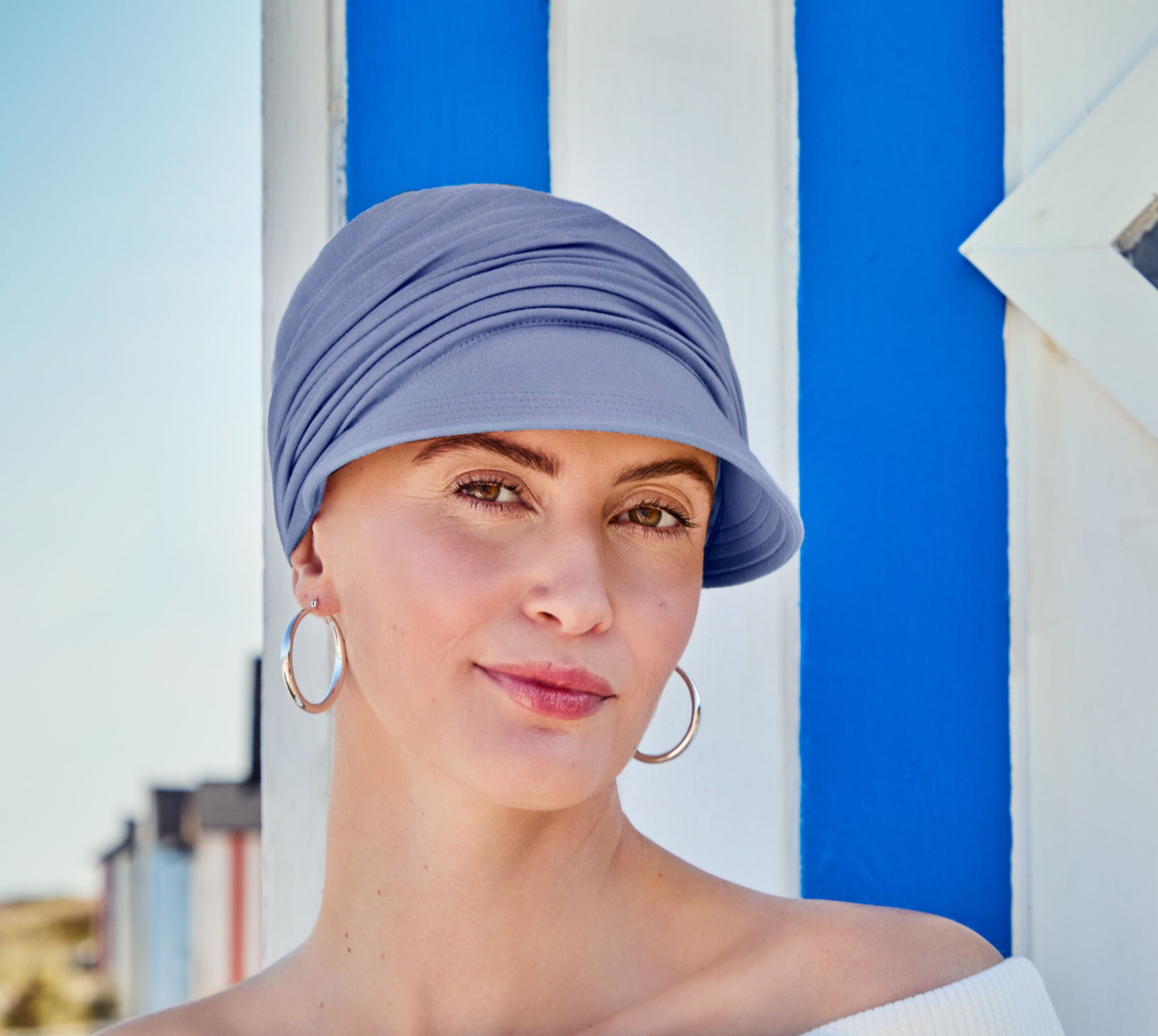 CASQUETTE SOLANA BAMBOU MYOSOTIS