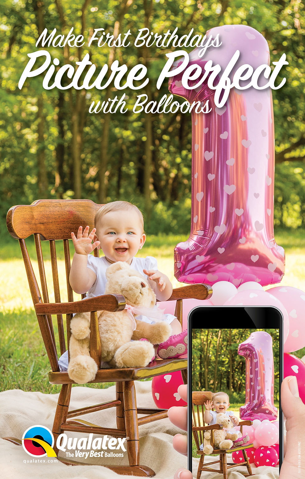 Thumbnail: 1st Birthday Bubble Balloon