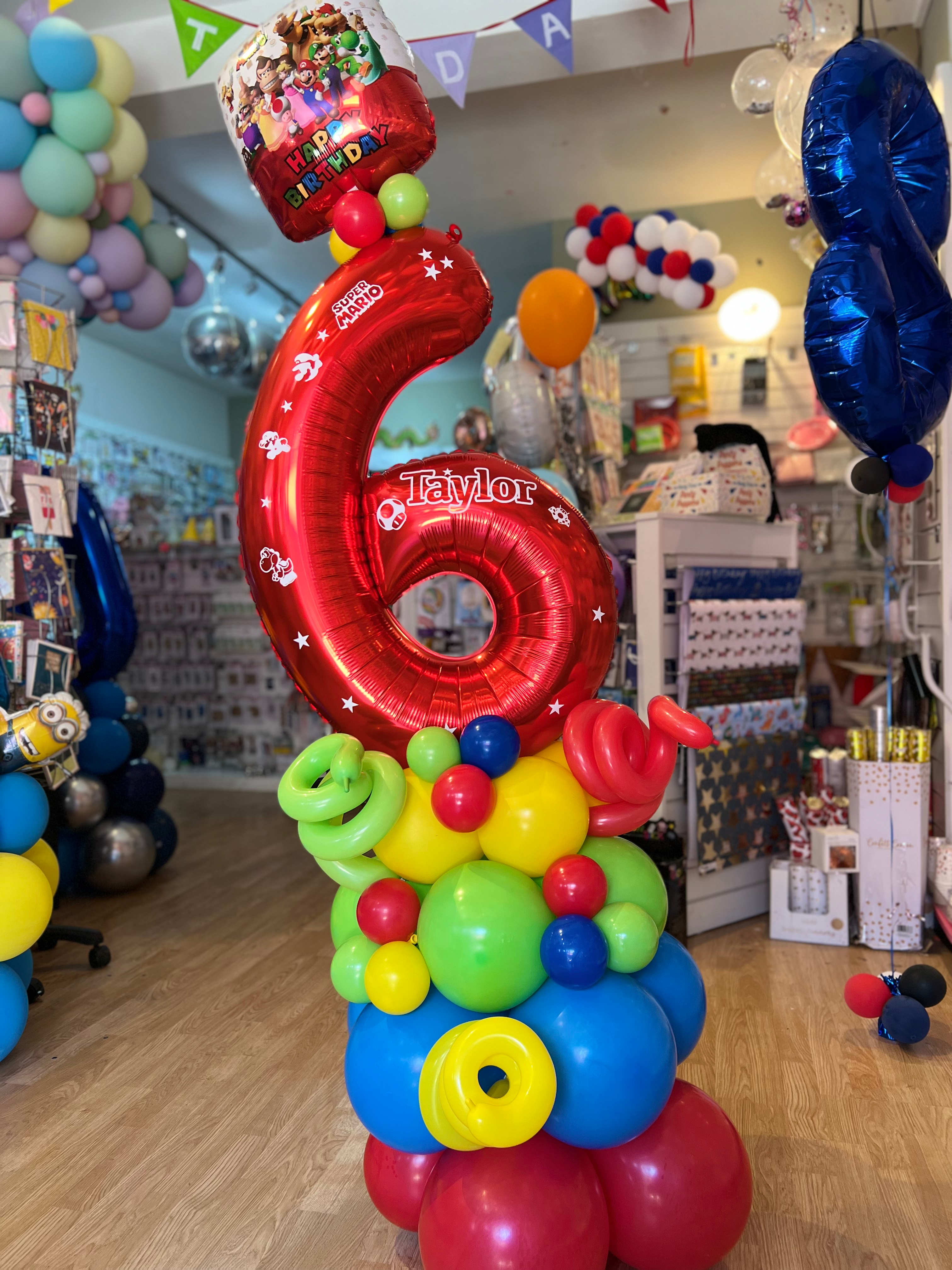 Super Mario Themed Display