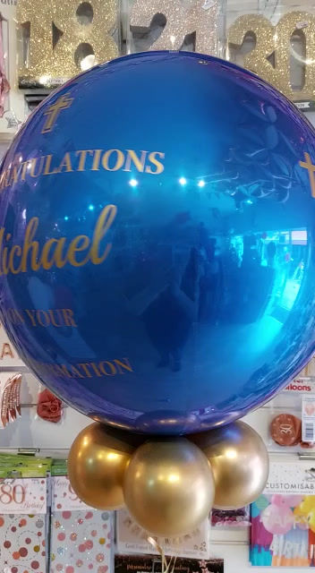 Thumbnail: Holy Communion Personalised Balloons