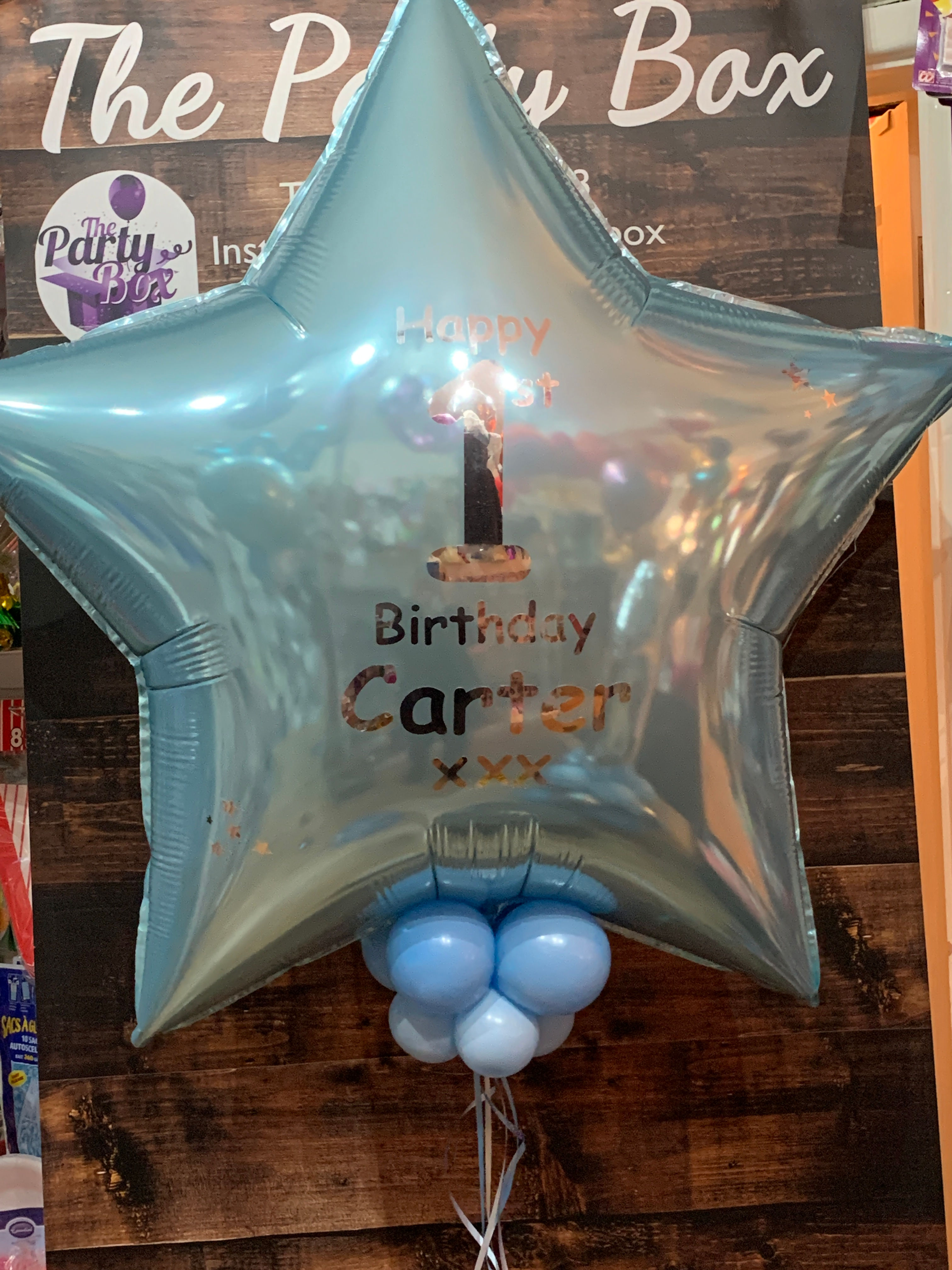 36IN Personalised Star Foil