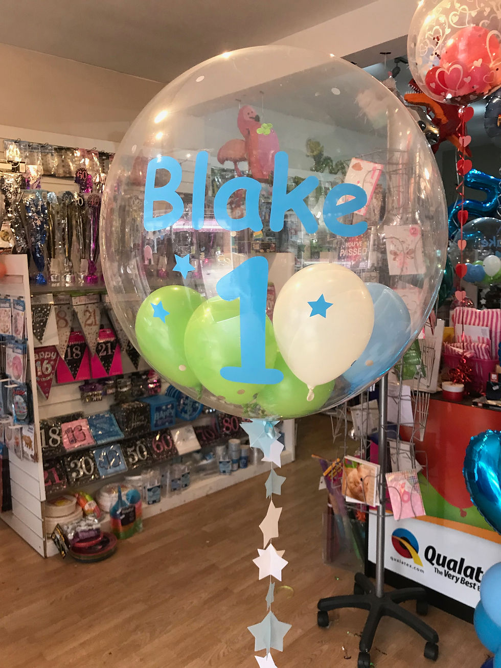 Thumbnail: 1st Birthday Bubble Balloon