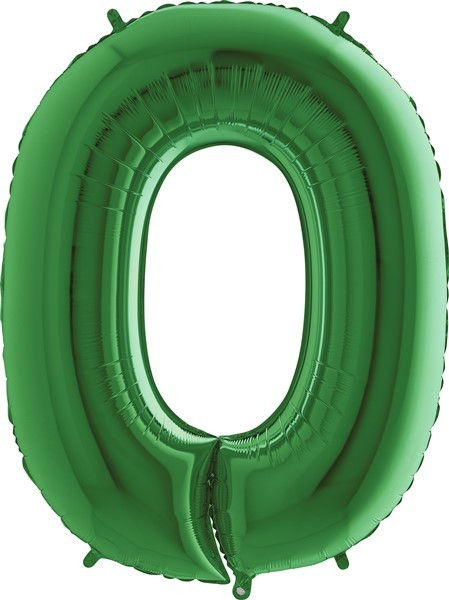Thumbnail: Helium Big Number Balloons in Green