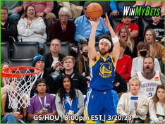 Golden State Warriors vs Houston Rockets NBA Free Pick, Odds, Preview, Prediction (3/20/23)