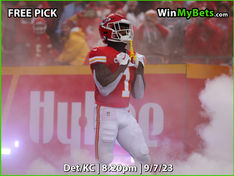 Detroit Lions vs Kansas City Chiefs 4 NFL Free Picks, Odds, Preview, Predictions (9/7/23)