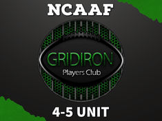 Gridiron Player Club NCAAF 1-5 Units (10/11/25)