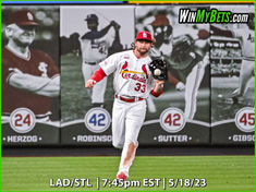 Los Angeles Dodgers vs St Louis Cardinals MLB Free Pick, Odds, Preview, Predictions (5/18/23)