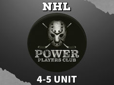 Power Players Club NHL 4-5 Units (10/16/25)