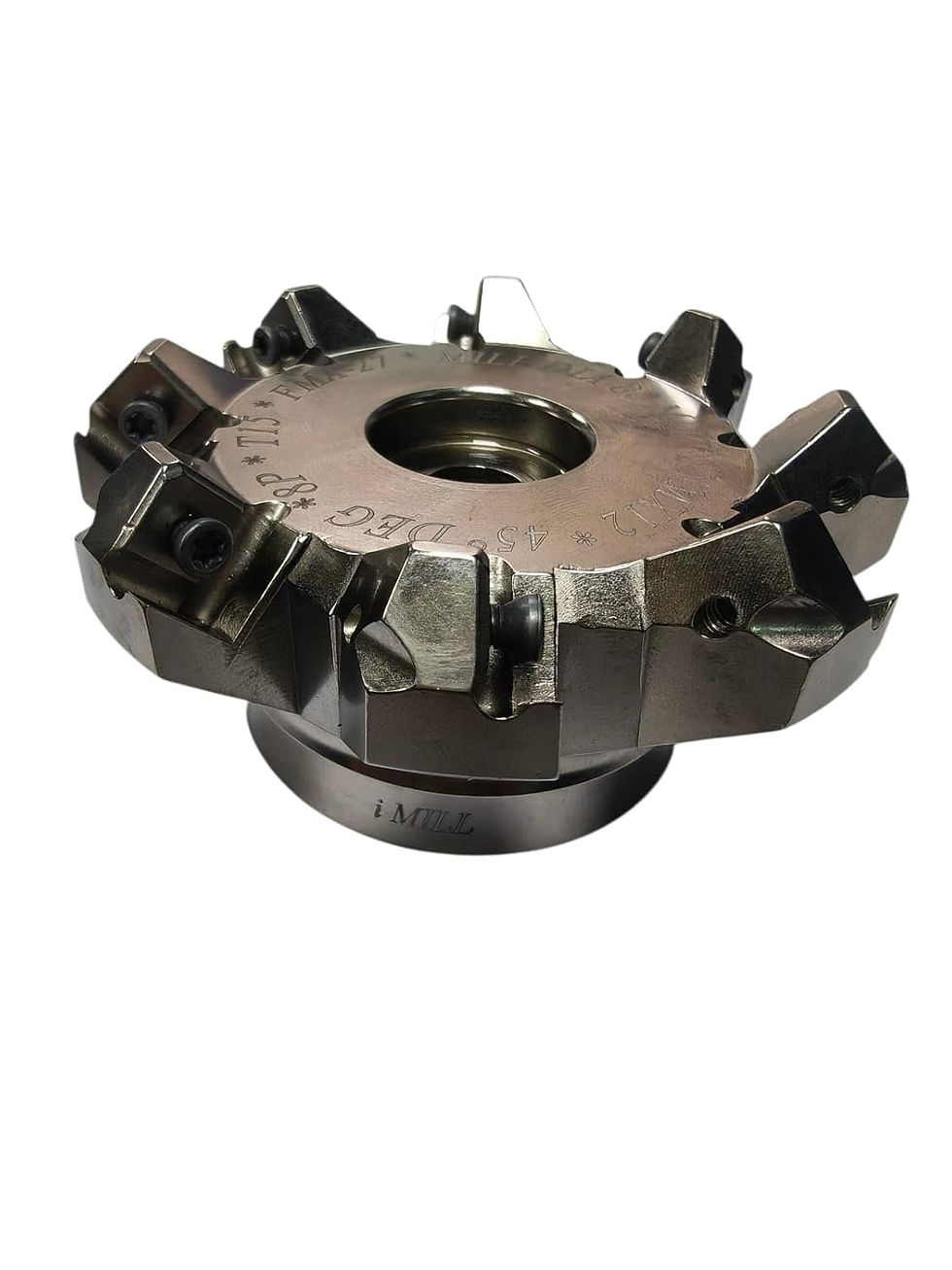 Thumbnail: iMill Face Mill Rough Cutter, 80mm Diameter, for SNMX 1206 Type Insert,45 Degree