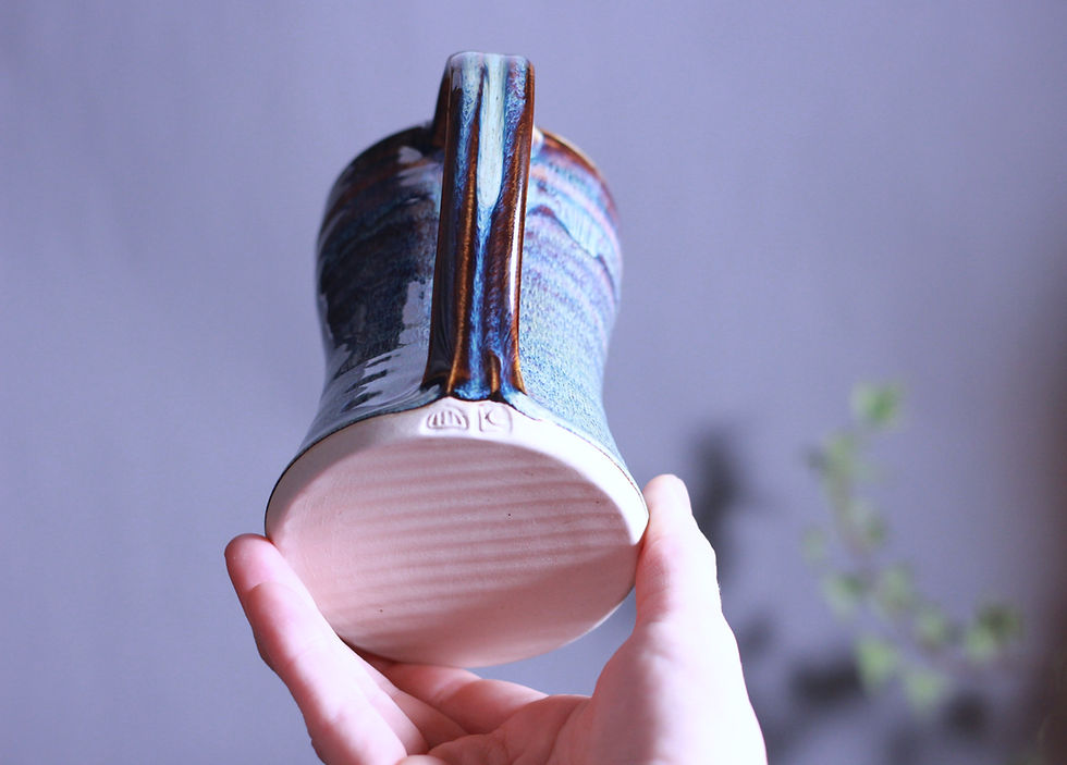Thumbnail: Rutile blue mug 3