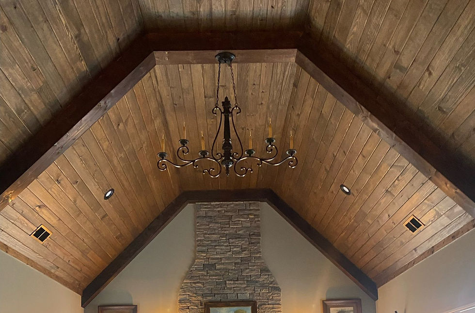 Home with added-on covered patio by Superior Maintenance