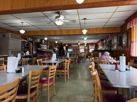 Inside of Restaurant today