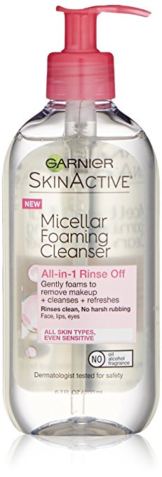 Garnier Skin Active foaming cleanser