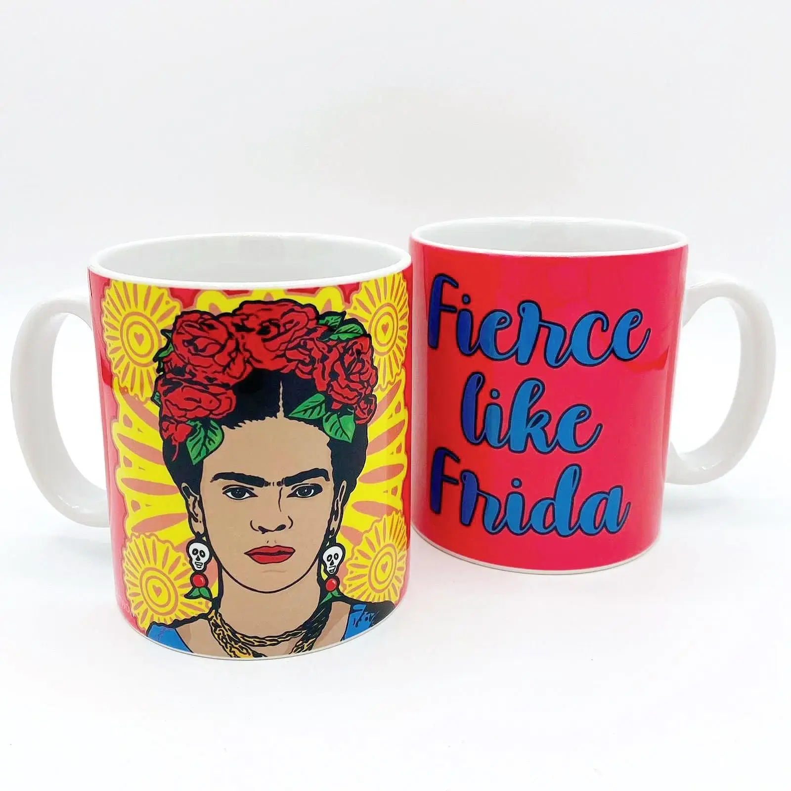 Fierce Like Frida Mug by Bite Your Granny