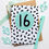 Thumbnail: 16th Milestone Birthday Greeting Card