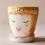 Thumbnail: Pink Face Ceramic Planter and Tray, 9cm
