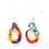 Thumbnail: Hoop Drop Earrings - Deco Florals - Gloria Lomo