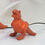 Thumbnail: Mini LED Lamp Dinosaur - Orange
