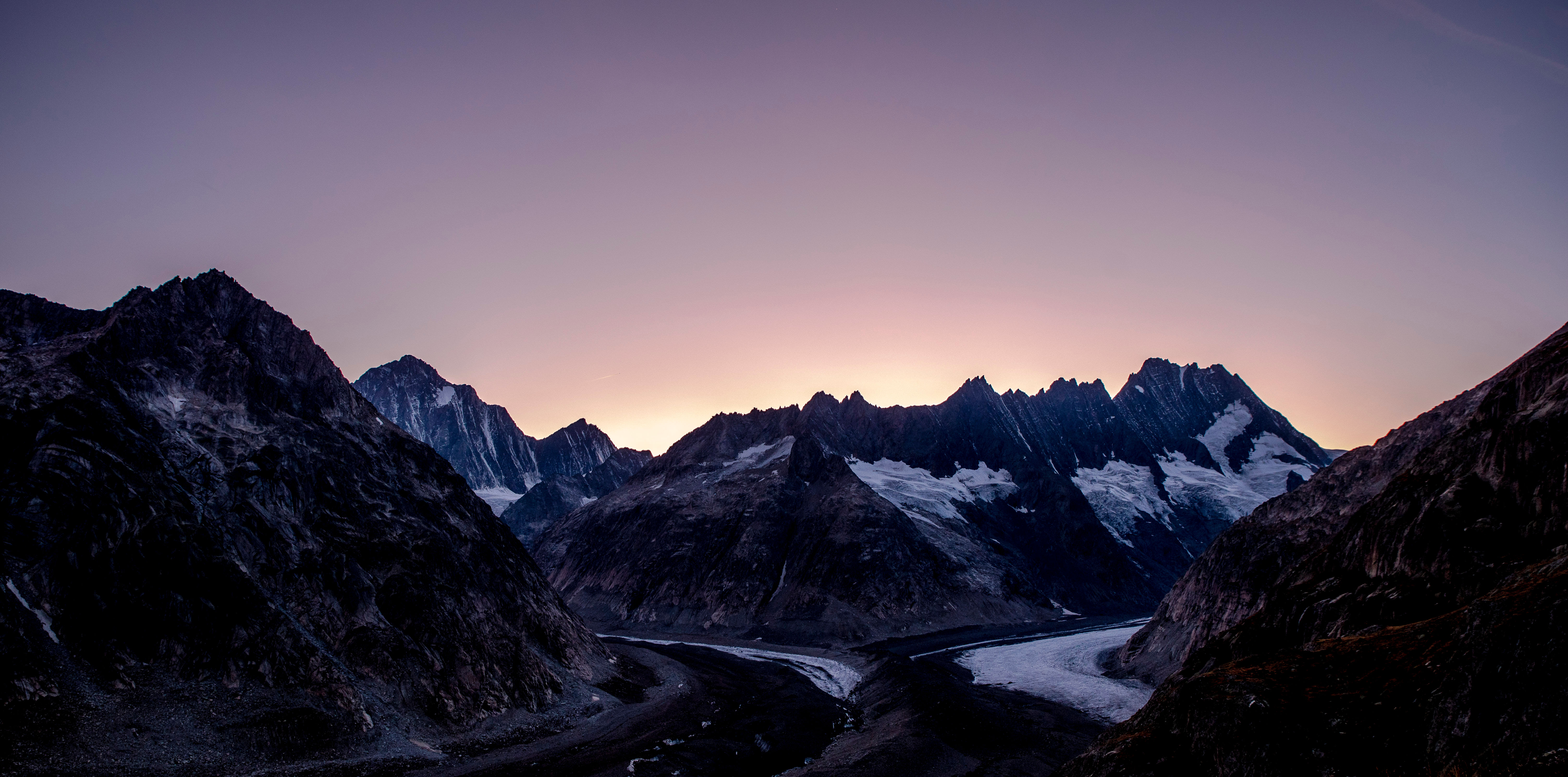 Die Hörner bei Dämmerung