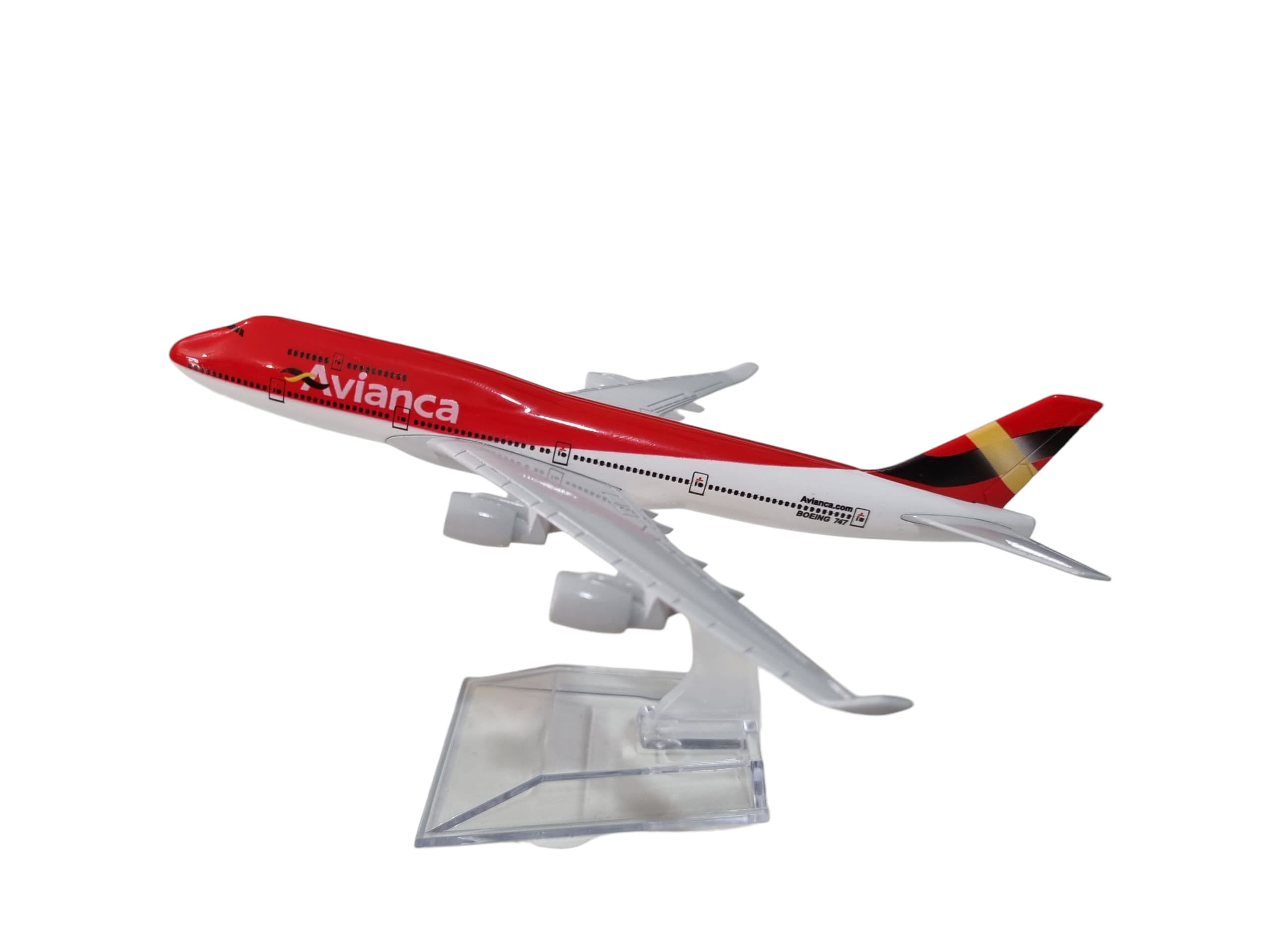 Avião Boeing 747 Avianca  - Miniatura metal
