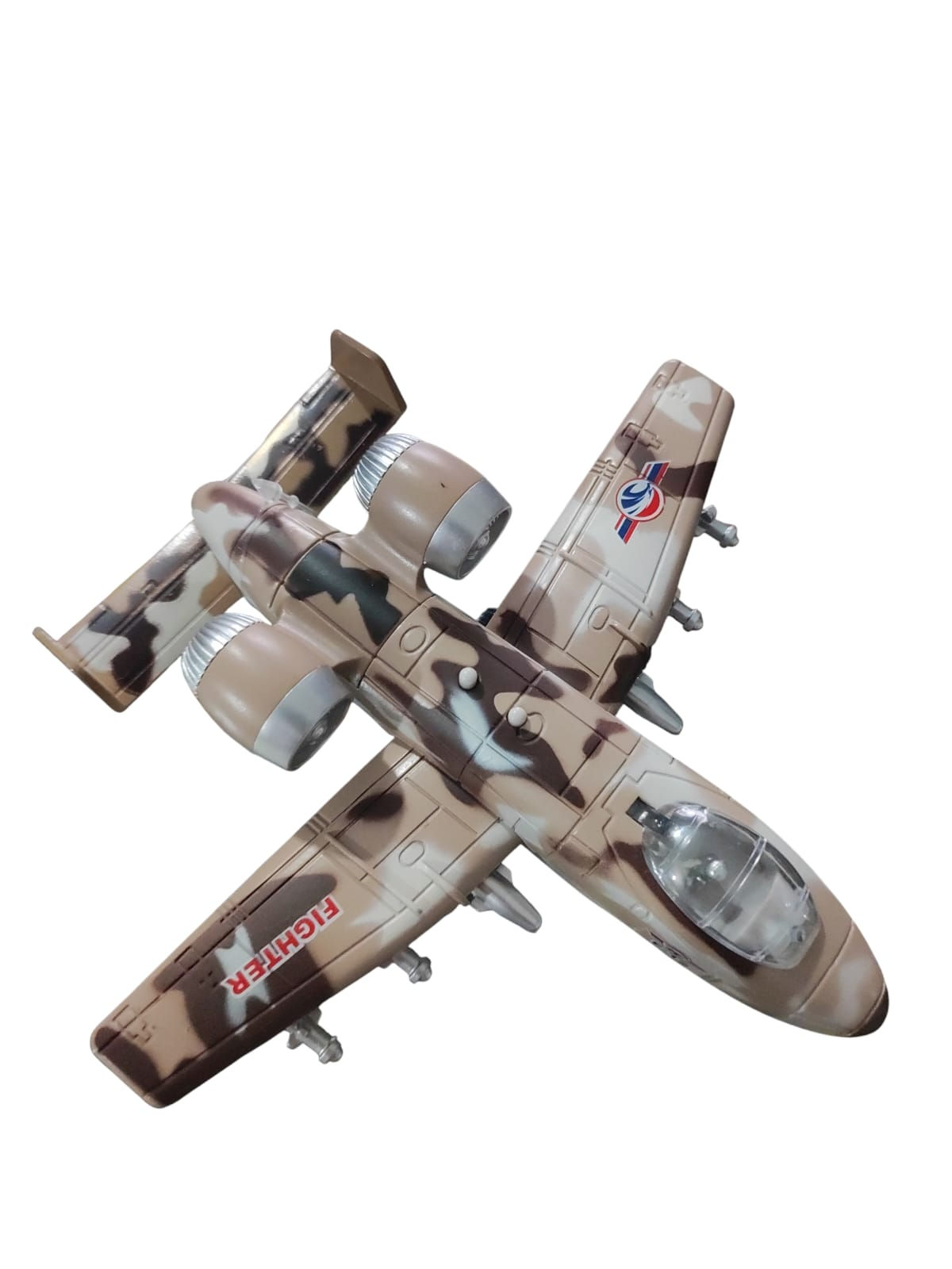 Avião  F-12 de Brinquedo - Camuflado